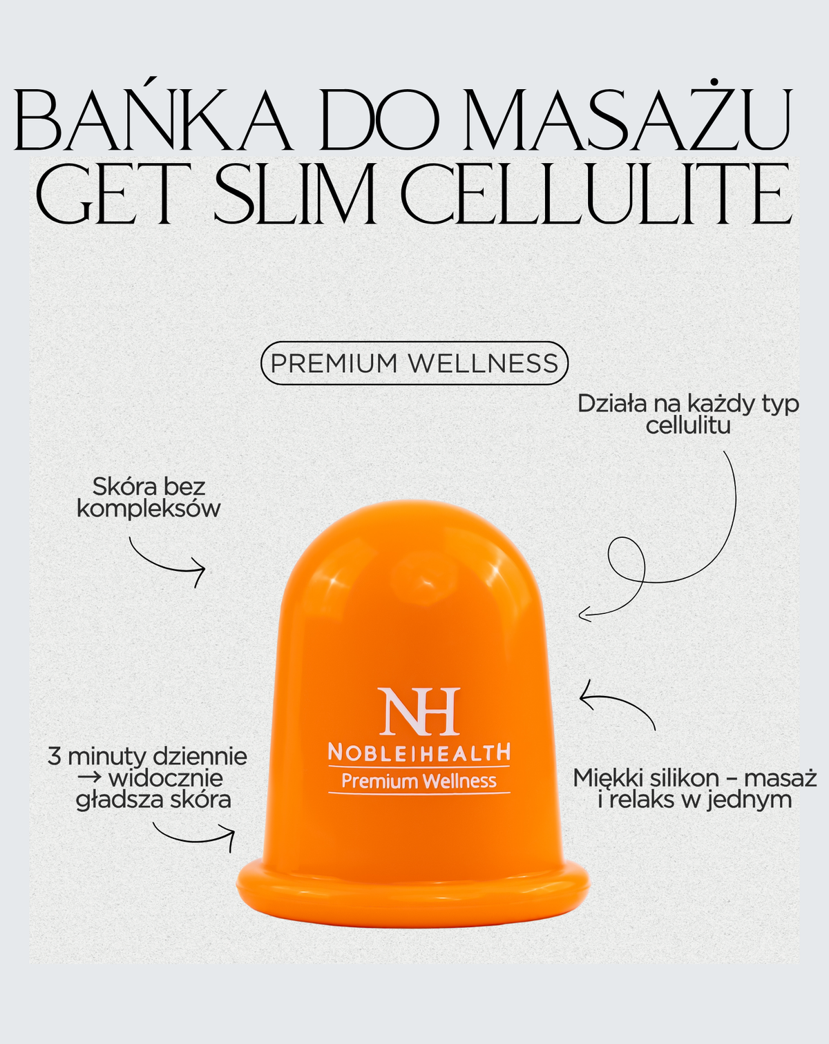 Obtenha copo de massagem Slim Cellulite - Noble Health