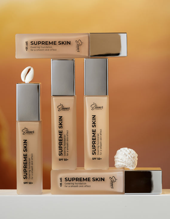 Base impermeável SUPREME SKIN FPS 50+ para rosto 30ml