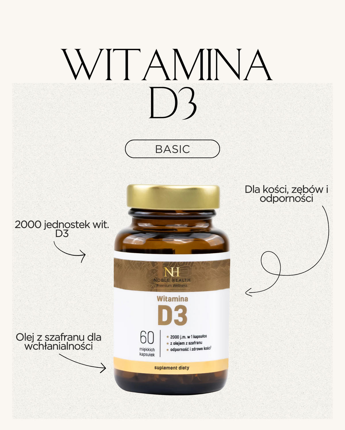 Vitamina D3 – Saúde Nobre